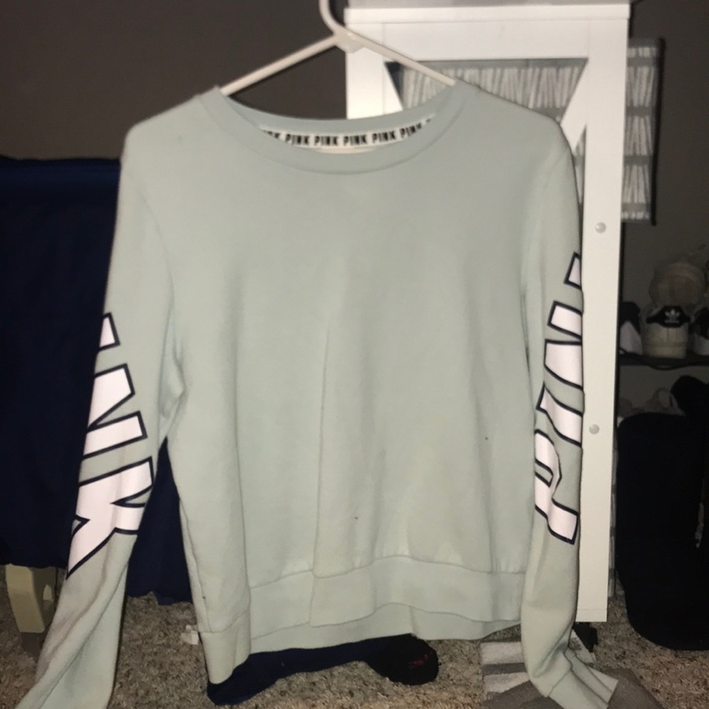 Pink crew neck